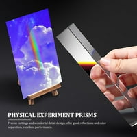 Háromszög-Prizma Optikai Üveg-Prizma Fizika Tanítás Refraktált Fényspektrum Eszköz
