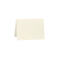 Luxpaper egy hajtogatott kártya, természetes, 1 2, 50 csomag