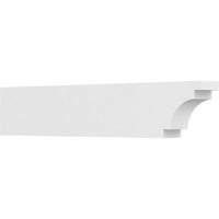 Ekena Millwork 4 W 8 H 42 L Standard mediterrán építészeti minőségű PVC szarufa farok