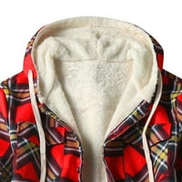Voncos Férfi kapucnis kabát Clearance-Outdoor Sports Fitness Hosszú ujjú vastag alkalmi Őszi Téli meleg kardigán kabátok