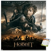 A Hobbit: Az öt hadsereg csatája - egy lapos Falplakát, 14.725 22.375
