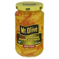 Mt. Olive enyhe banánpaprika gyűrűk, Fl oz edény