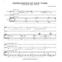 New York benyomásai: brácsára, csellóra és zongorára