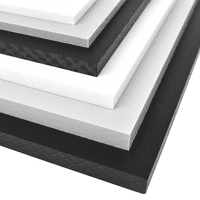BuyPlastic fehér HDPE jobb oldali, tengeri minőségű műanyag lap 1.5 24 48 nagy sűrűségű polietilén Panel