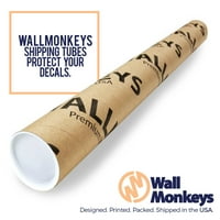 Üveg whisky és jég falfestmény Wallmonkeys Peel és Stick grafikus Wm224367