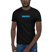 Kék Nauru Rövid Ujjú Pamut Póló Undefined Ajándékok
