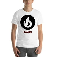 3XL Damon tűz Stílus Rövid ujjú pamut póló Undefined Ajándékok