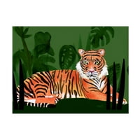 Alicia Ludwig 'Tiger Tiger I' Canvas Art