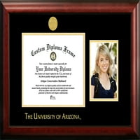 Arizonai Egyetem 11W 8.5H arany dombornyomású diploma keret portré