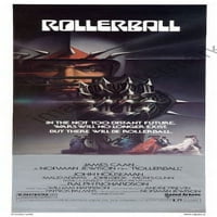 Rollerball film poszter betét 14inx36in keret nélküli, kor: felnőttek legjobb poszterei