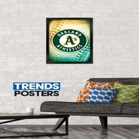 Oakland Athletics - Logo Wall poszter, 14.725 22.375