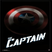 Marvel Comics - Amerika Kapitány-Pajzsfal Poszter, 24 36