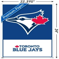Toronto Blue Jays - Logo Wall poszter, 22.375 34