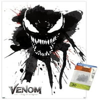 Marvel Venom: legyen vérontás - fröccs fal poszter Pushpins, 14.725 22.375