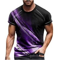 Férfi sportos sport ingek alkalmi nyári 3D digitális nyomtatás Fitness rövidnadrág ujjú pólók blúzok Clearance