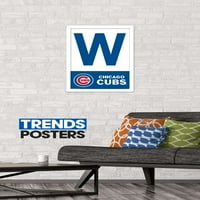 Chicago Cubs - W Wall poszter, 14.725 22.375