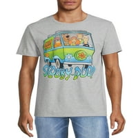 Scooby-doo férfi rejtélyes kisteherautó és poszter grafikus pólók rövid ujjú