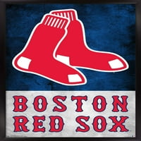 Boston Red So - Logo Wall poszter, 14.725 22.375