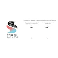Stupell Industries Modern Virágkert kollázs grafikus művészet, keret nélküli művészet nyomtatási fal művészet, tervezés: