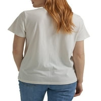 Wrangler® Women's Western Nosy Fit grafikus póló rövid ujjú, méretek XS-3XL