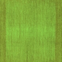 Ahgly Company Beltéri Téglalap Absztrakt Zöld Modern Terület Szőnyegek, 6 '9'