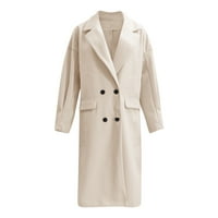 adviicd kabátok Női Női kabátok női őszi és téli ruha nyak vékony kabát árok Kabát Női Alkalmi Női kabát téli kabátok
