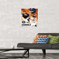 Houston Astros - Carlos Correa Wall poszter, 14.725 22.375