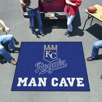 - Kansas City Royals Man barlang Tailgater szőnyeg 5'x6 '