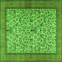 Ahgly Company Beltéri Téglalap Perzsa Zöld Hagyományos Terület Szőnyegek, 7' 10'