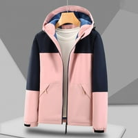Uorcsa divat őszi megvastagodott Sport All-in-one Téli meleg szabadtéri Férfi kabát Rózsaszín