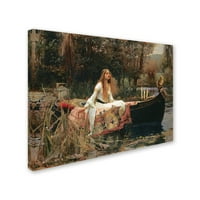 Védjegy Szépművészet „A mogyoróhagyma hölgye” vászon művészete, John William Waterhouse