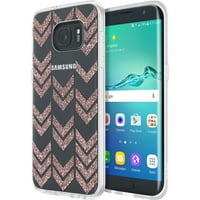 Incipio Design sorozat ISLA-Hátlap mobiltelefonhoz-fekete-Samsung Galaxy S edge-hez